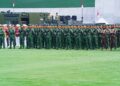 Panglima TNI Tinjau Gladi Bersih Upacara HUT Ke-81 TNI