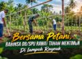 Bersama Petani, Babinsa 08/Spu Rawat Tanaman Mentimun di Lampoh Rayeuk