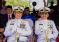 Dankolatmar Hadiri Upacara Parade HUT ke-81 TNI di Makodam V/Brawijaya