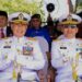 Dankolatmar Hadiri Upacara Parade HUT ke-81 TNI di Makodam V/Brawijaya
