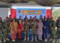 Prajurit Puslatpurmar 9 Dabo Singkep Ikuti Upacara HUT ke-81 TNI, Teguhkan Soliditas dan Semangat Pengabdian