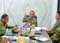 Kasum TNI Pimpin Rakor Penanganan Karhutla dan Teknologi Modifikasi Cuaca