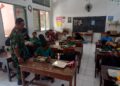 Pastikan Tepat Sasaran, Babinsa Tegalharjo Kawal Penyaluran Makan Bergizi Gratis untuk 210 Siswa
