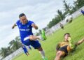 “Pererat Persaudaraan dan Sinergitas, Kodim 0104/Aceh Timur Gelar Sepak Bola Persahabatan Bersama Polres Langsa”