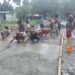Semangat Kebersamaan, Satgas TMMD dan Masyarakat Bergotong Royong Membangun Jalan Kampung Yamboi