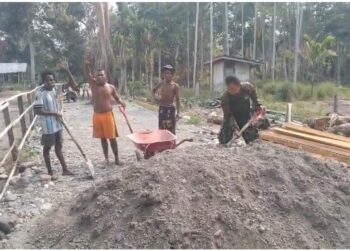 Hari Ke-6 TMMD Ke-130, Progres Pembangunan Jalan Capai 30 Persen