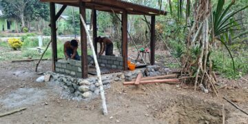 Wujudkan Sanitasi Layak bagi Masyarakat, Satgas TMMD ke-130 Kodim 1808/Mansel Percepat Pembangunan MCK