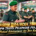 Kasdim 0104/Aceh Timur Pimpin Tradisi Pelepasan Prajurit, Perkuat Kekeluargaan dan Jiwa Korsa