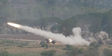 Puncak Latihan, TNI dan ADF Unjuk Kemampuan Penembakan Gabungan