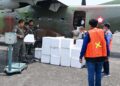 Lanjutkan Misi Penyemaian Dry Ice, Lanud Sjamsudin Noor Kerahkan Pesawat NC-212 dalam 3 Sortie