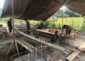 Progres Jembatan Beton di Tangan-Tangan Cut Abdya Capai 40 Persen, TNI dan Warga Kebut Pengerjaan