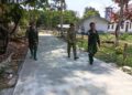Tinjau Hasil Pekerjaan Jalan, Dansatgas TMMD Ke-130 Pastikan Kualitas Sesuai Harapan Dan Rencana