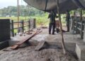 Pembangunan Jembatan Beton Garuda di Tangan-Tangan Cut Abdya Capai 45 Persen