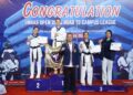 Ketum PBTI Saksikan Tanding Taekwondo di Universitas Hasanudin Makassar