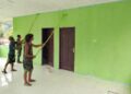 Satgas TMMD Ke-130 Hidupkan Kembali Balai Kampung Yamboi sebagai Ruang Kebersamaan