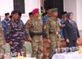 DANPUSLATPURMAR 9 DBS HADIRI UPACARA PERINGATAN HARI SUMPAH PEMUDA DI KABUPATEN LINGGA