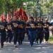 Komandan Brigif 2 Marinir Ikuti Olahraga Bersama Komandan Pasmar 2