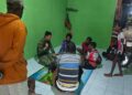 Wujud Kepedulian, Dansatgas TMMD Ke-130 Kunjungi Keluarga Berduka di Yamboi