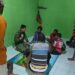 Wujud Kepedulian, Dansatgas TMMD Ke-130 Kunjungi Keluarga Berduka di Yamboi