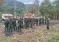 Pastikan Prajurit Tetap Prima, Wadan Satgas TMMD Ke-130 Cek Kesiapan Personel